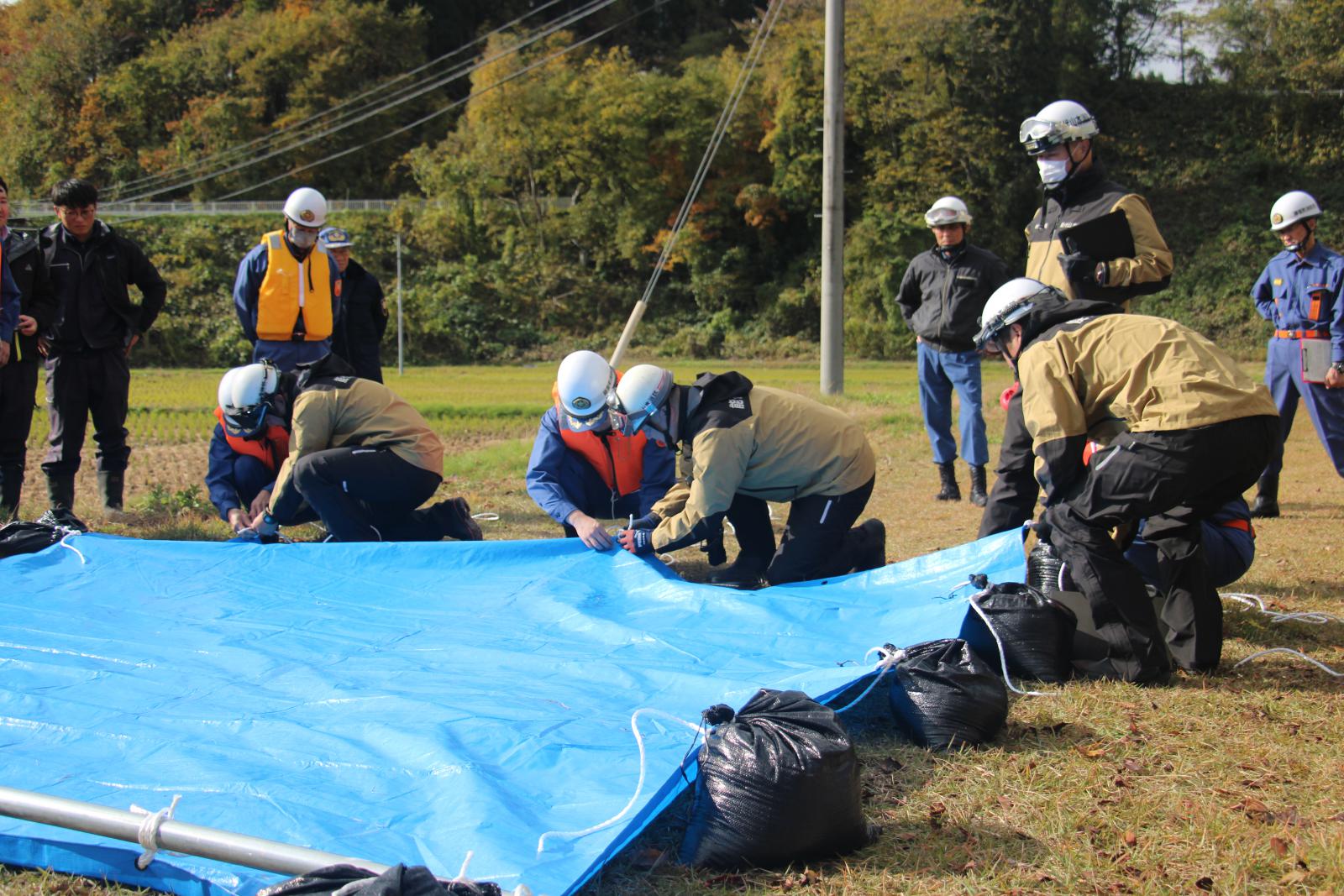 消防団秋季訓練