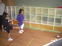 迷路でキックの様子２