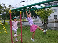 うんてをしてる