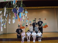 七夕集合写真うめ組
