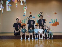 七夕集合写真すみれ組