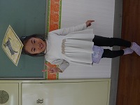 シカに注意のお面