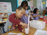 工作に夢中の