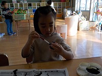 丁寧に作業しました