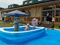 水遊び