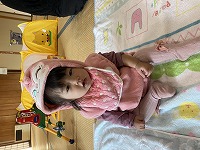 かわいいドキンちゃんの衣装で参加