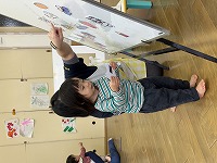 クイズをする子ども