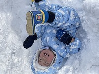そり遊び