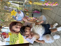 短冊と２ショット