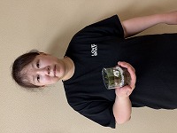 完成品と記念撮影