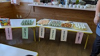 おやつ縁日のメニュー