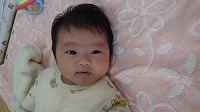 赤ちゃん寝ている