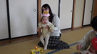 お母さんと一緒