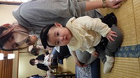 お母さんと一緒