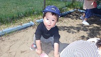 おすな気持ちいいなー