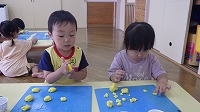 粘土でこねこね
