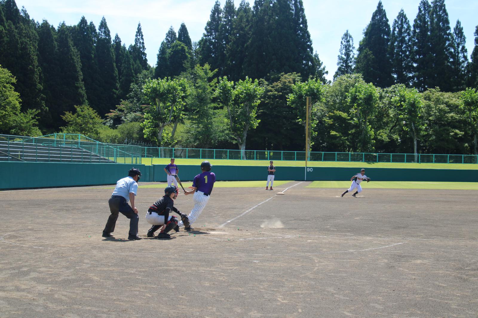藤里町地区交流野球大会