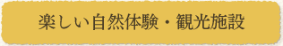 楽しい自然体験・観光施設