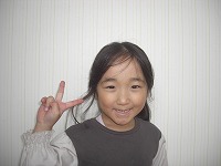女の子顔写真１
