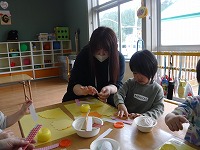 糊の使い方をママに教えてあげる