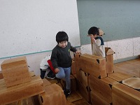 ここを玄関にしよう