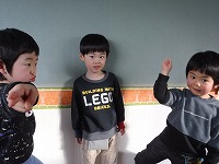 それぞれのポーズ