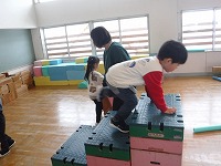 階段を作りました