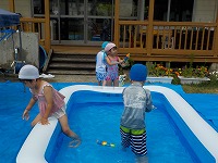 水遊び