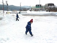 雪遊び７