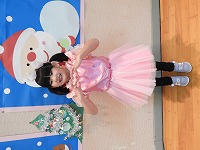 ドレスを着た子ども