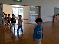 男の子入場