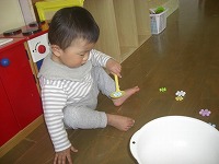 スプーンですくえました