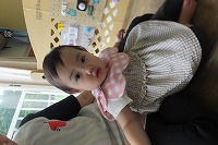 かわいい女の子の赤ちゃん