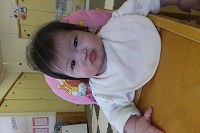 いいお顔をしている赤ちゃん