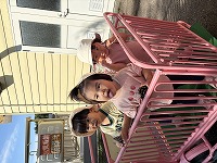 散歩カーに乗ったよ