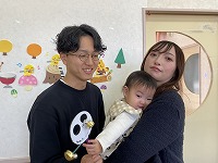 親子でハイ！チーズ！