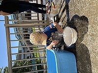 水遊び