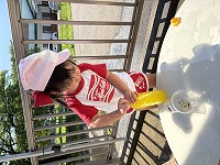 水遊び