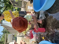 水遊び