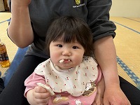 親子でおやつタイム
