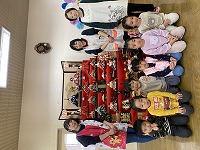 ２歳児ひなまつり集合写真