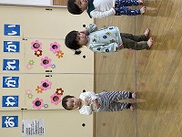 どうぶつたいそうを踊る子ども