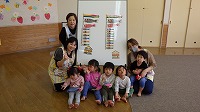 ひまわり組さん記念撮影