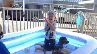 水遊び