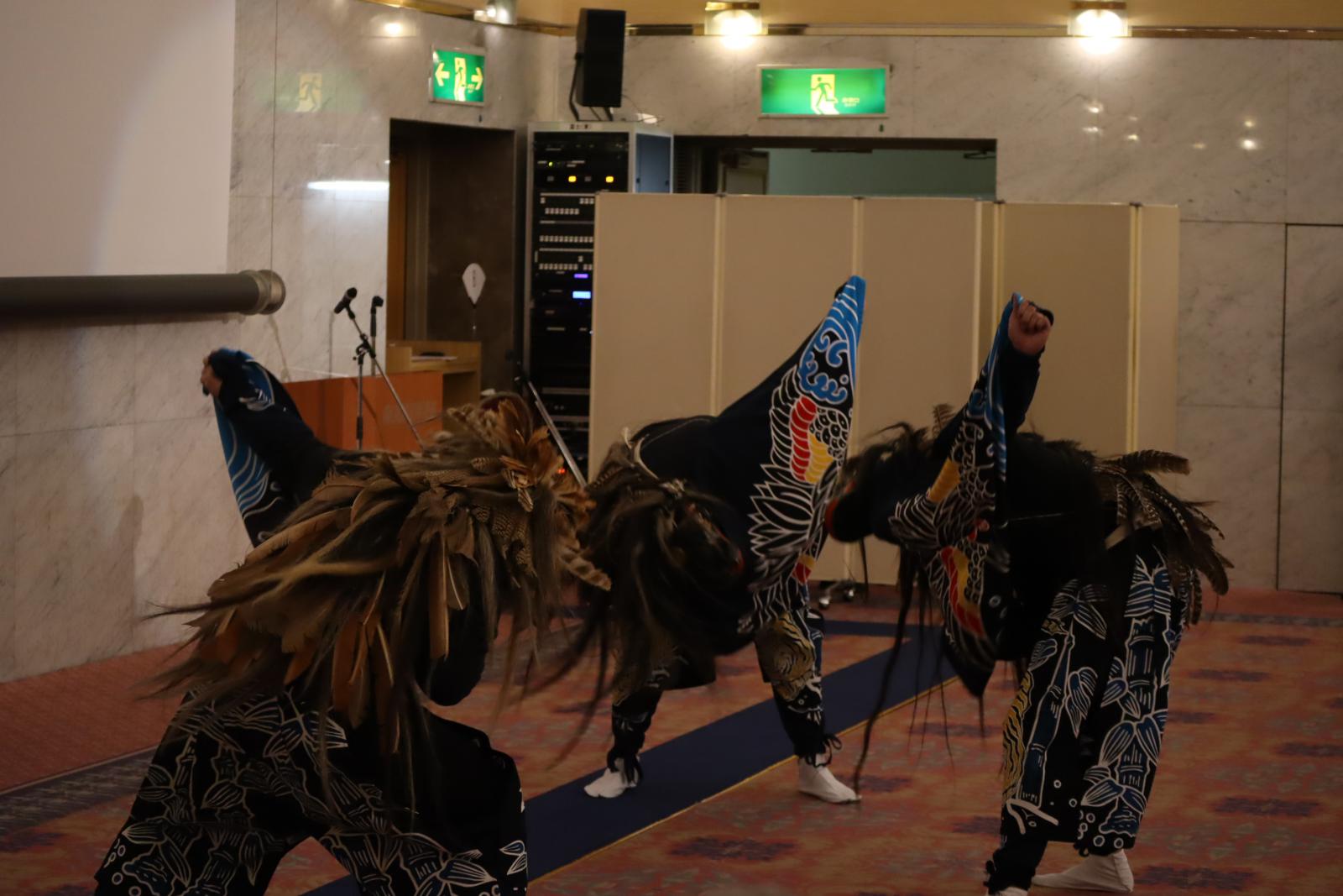 ふるさとの集い　獅子踊り